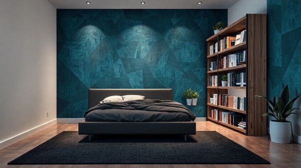 Idées de papier peint modernes pour la chambre des ados