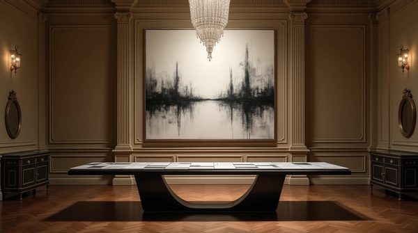 Quand le tableau noir et blanc sublime la décoration intérieure
